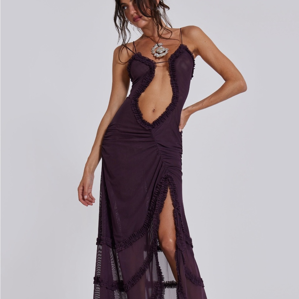 Jaded London Fatale Dress in Dusk